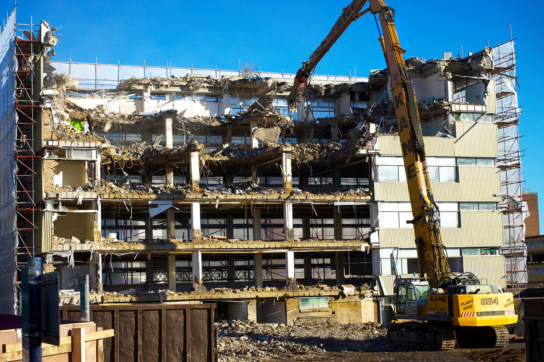 Demolition — selected illustrative stock photography