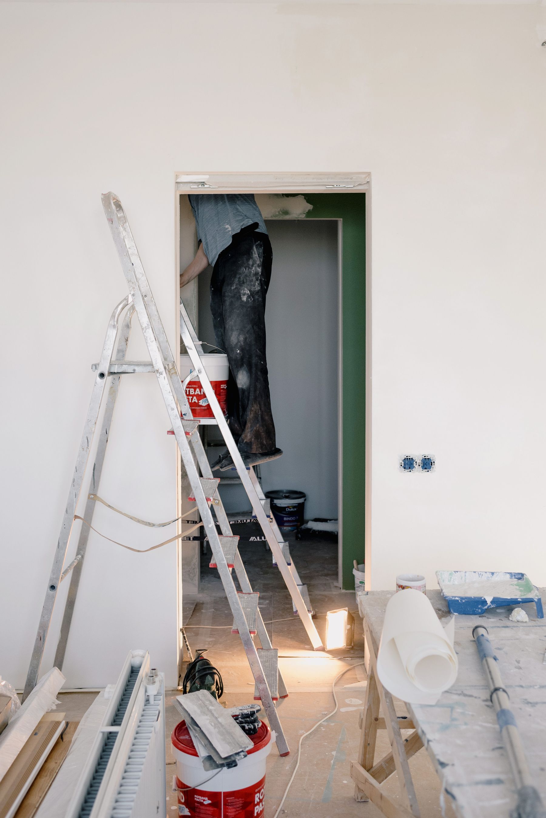 Home renovation — selected illustrative stock photography